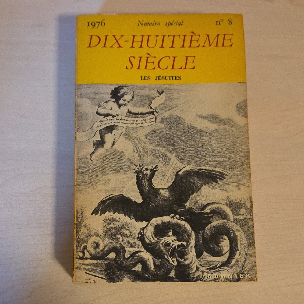 Dix-Huitième Siècle - Les Jesuites - Revue Annuelle